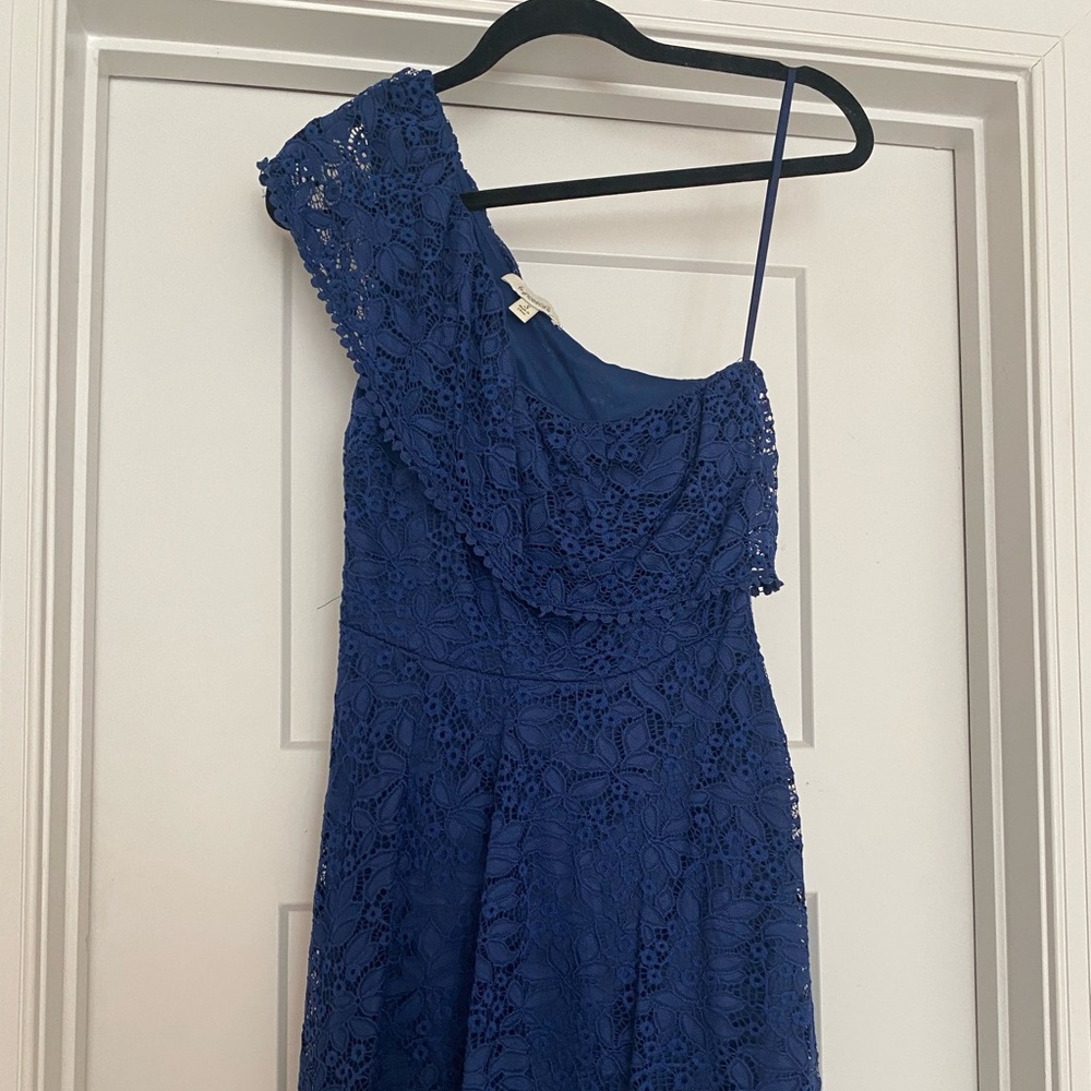 Lace, Navy Dress